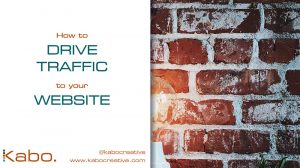 Drive Traffic to your Website presentation cover